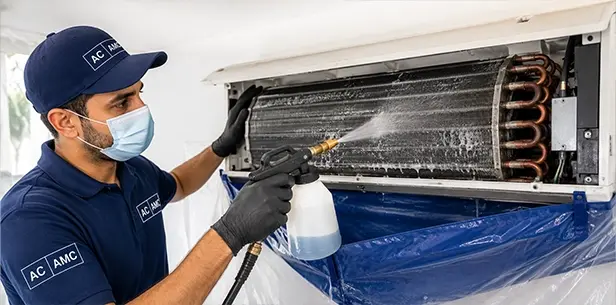 ac amc ac coil cleaning